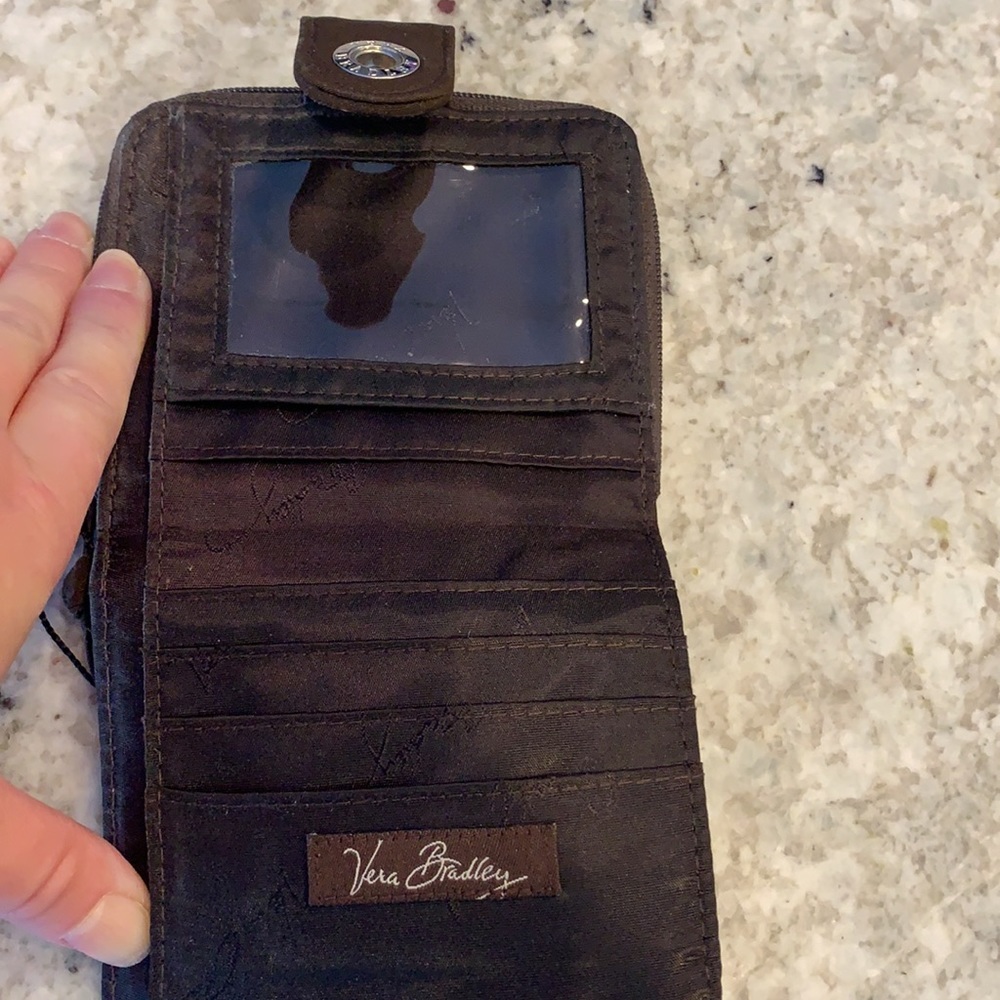 NWT Vera Bradley Chocolate Brown Wallet - Picture 3 of 8